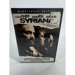 Syriana (DVD, 2005, Widescreen) NEW SEALED George Clooney Matt Damon